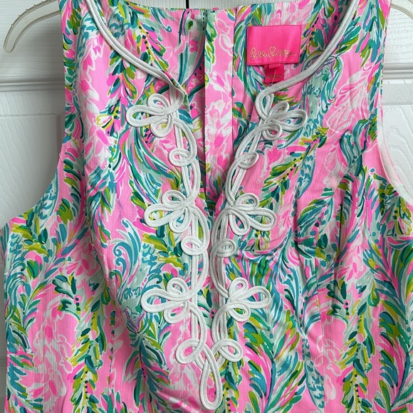 Gabby pink shift dress - size 14 - Picture 3 of 10